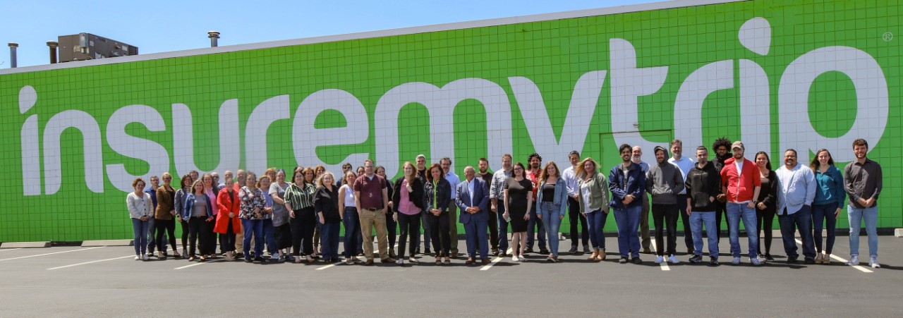 InsureMyTrip Employee Group Photo